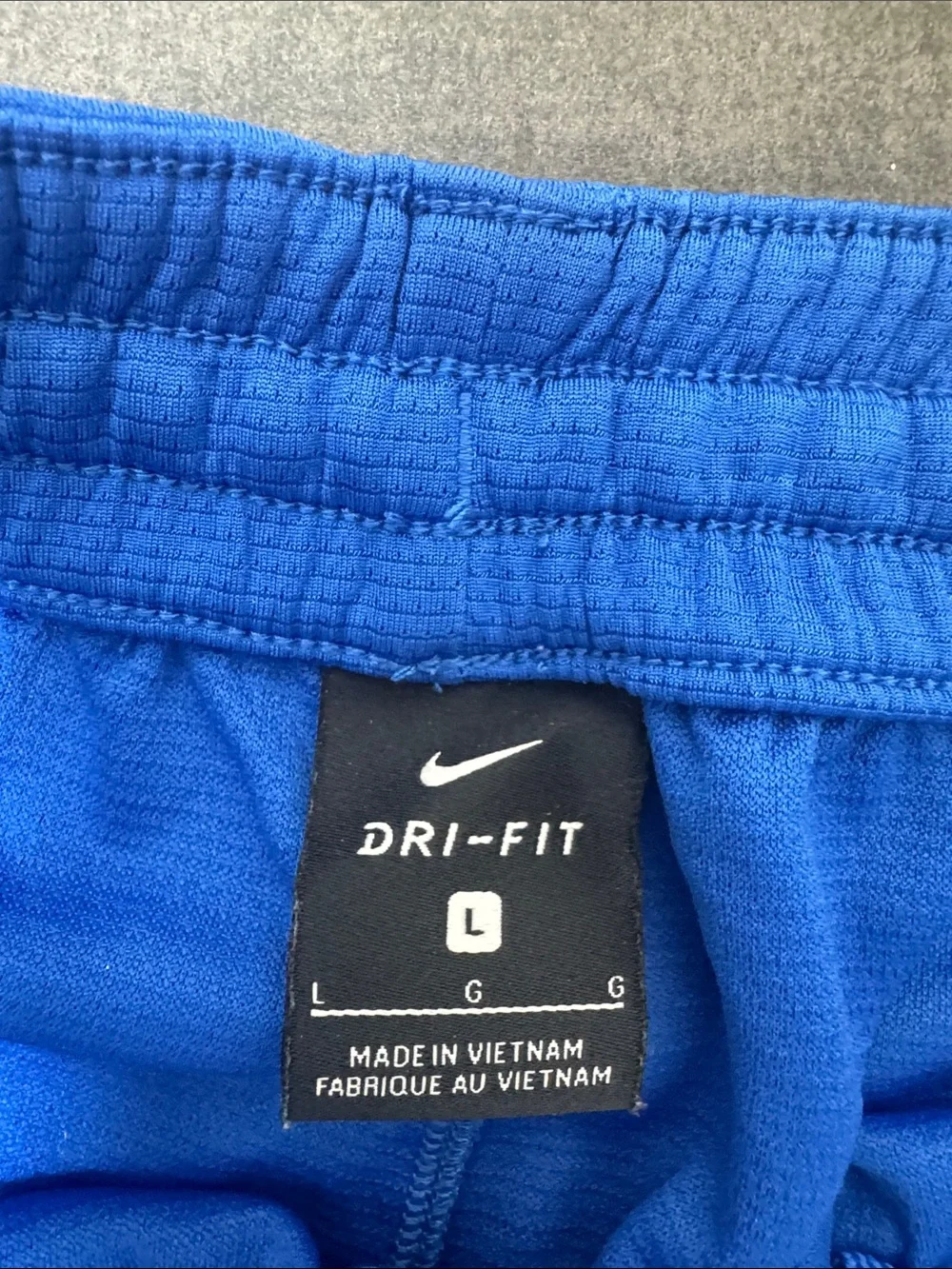 Nike Royal Blue Athletic Shorts with Black Accent